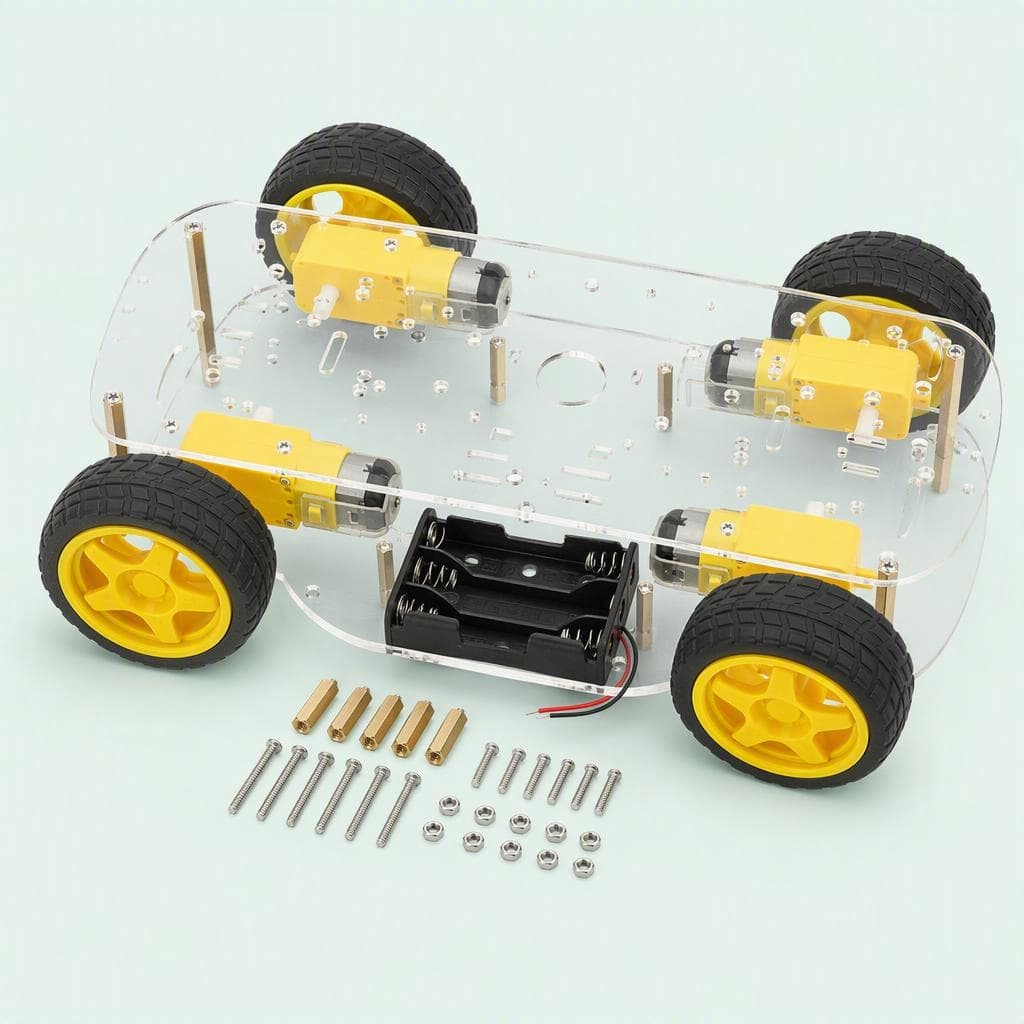 4WD Robot Car Chassis Kit