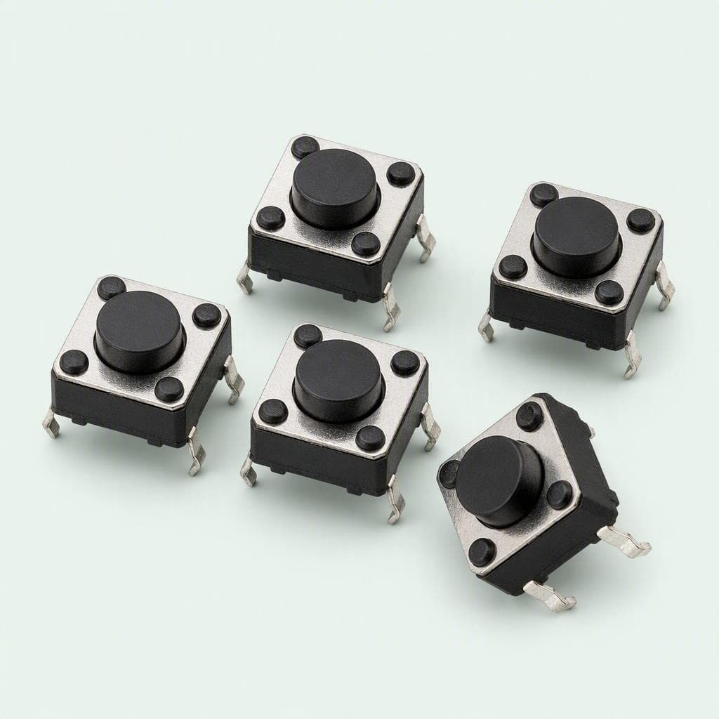 Push Button Switch 4-pin (10 pcs)