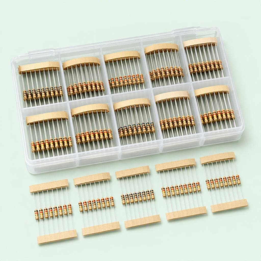 Resistor Pack (600 pcs, 30 values)