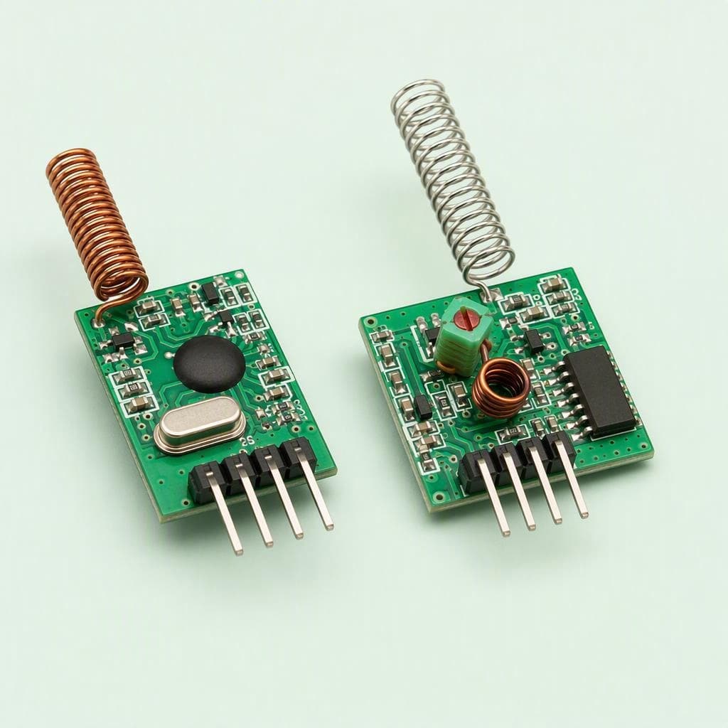 433MHz RF Transmitter + Receiver
