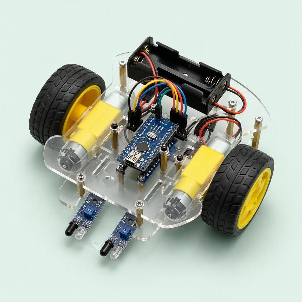 Line Follower Robot Kit