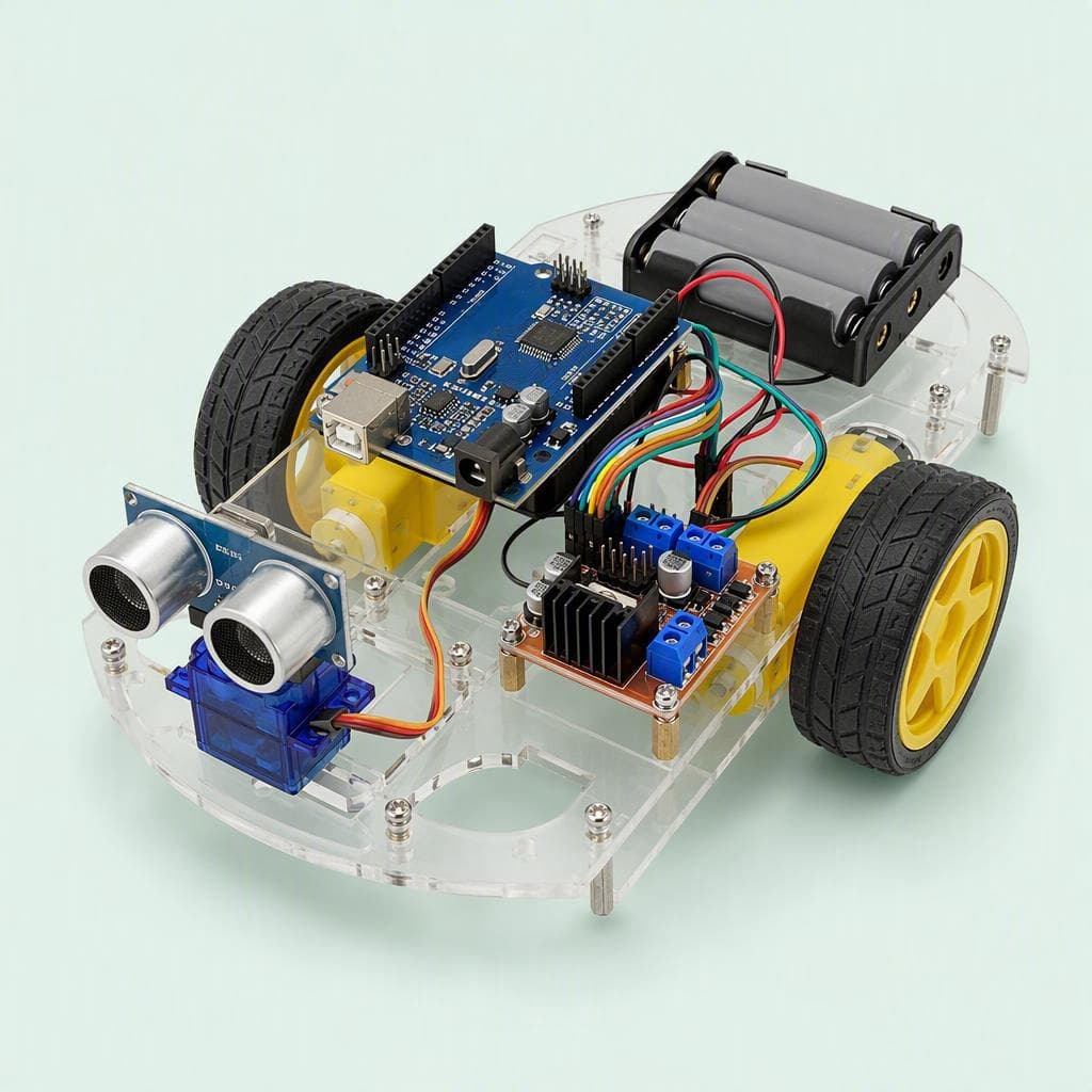 Obstacle Avoiding Robot Kit