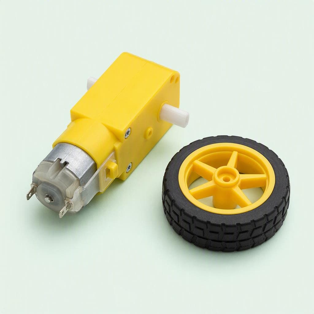 BO Motor 200 RPM (Dual Shaft)